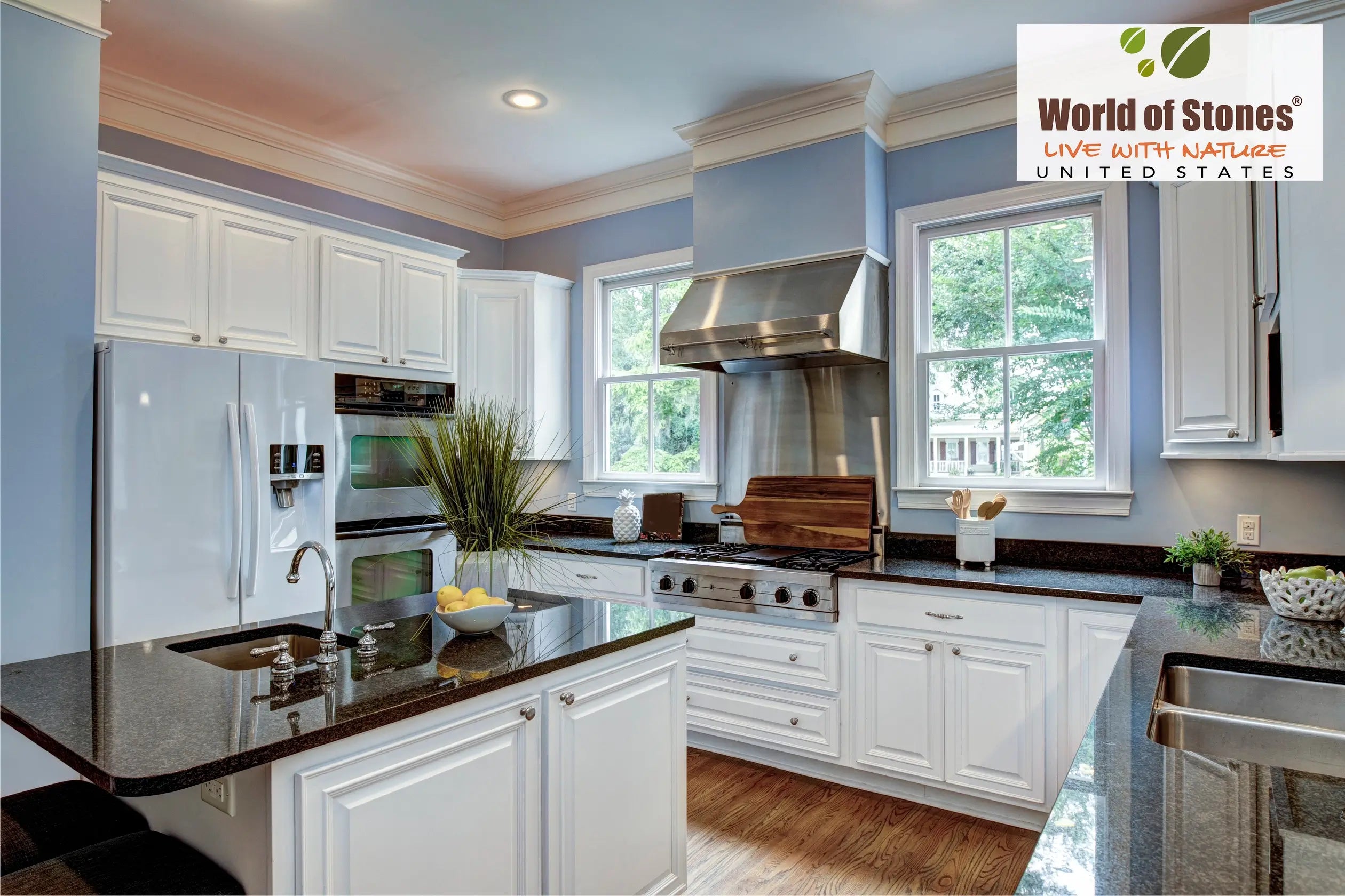 7 Benefits of Installing Black Leathered Granite Countertops