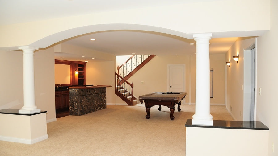 Basement & Game Room Flooring with Natural Stones