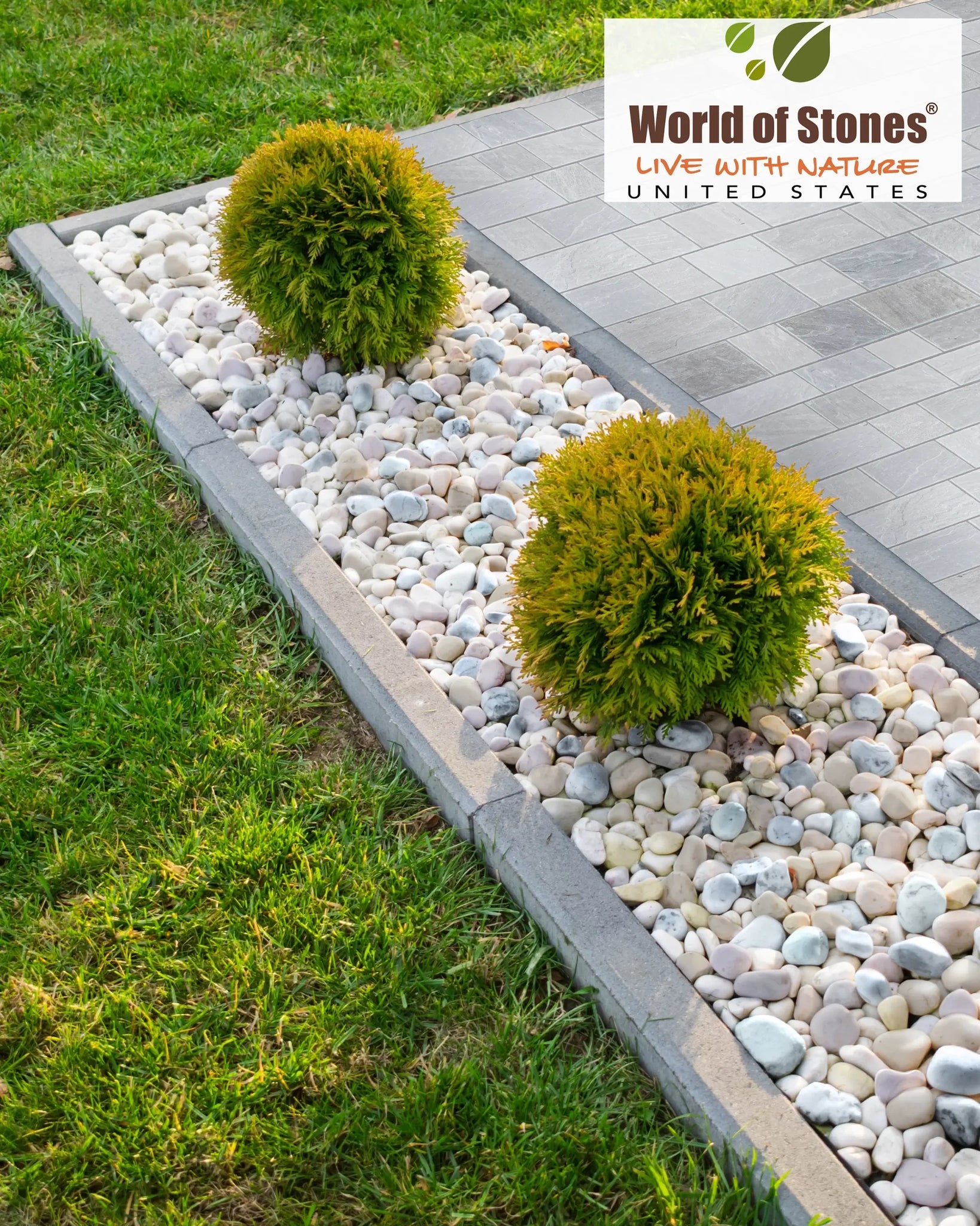 Landscaping with River Rock