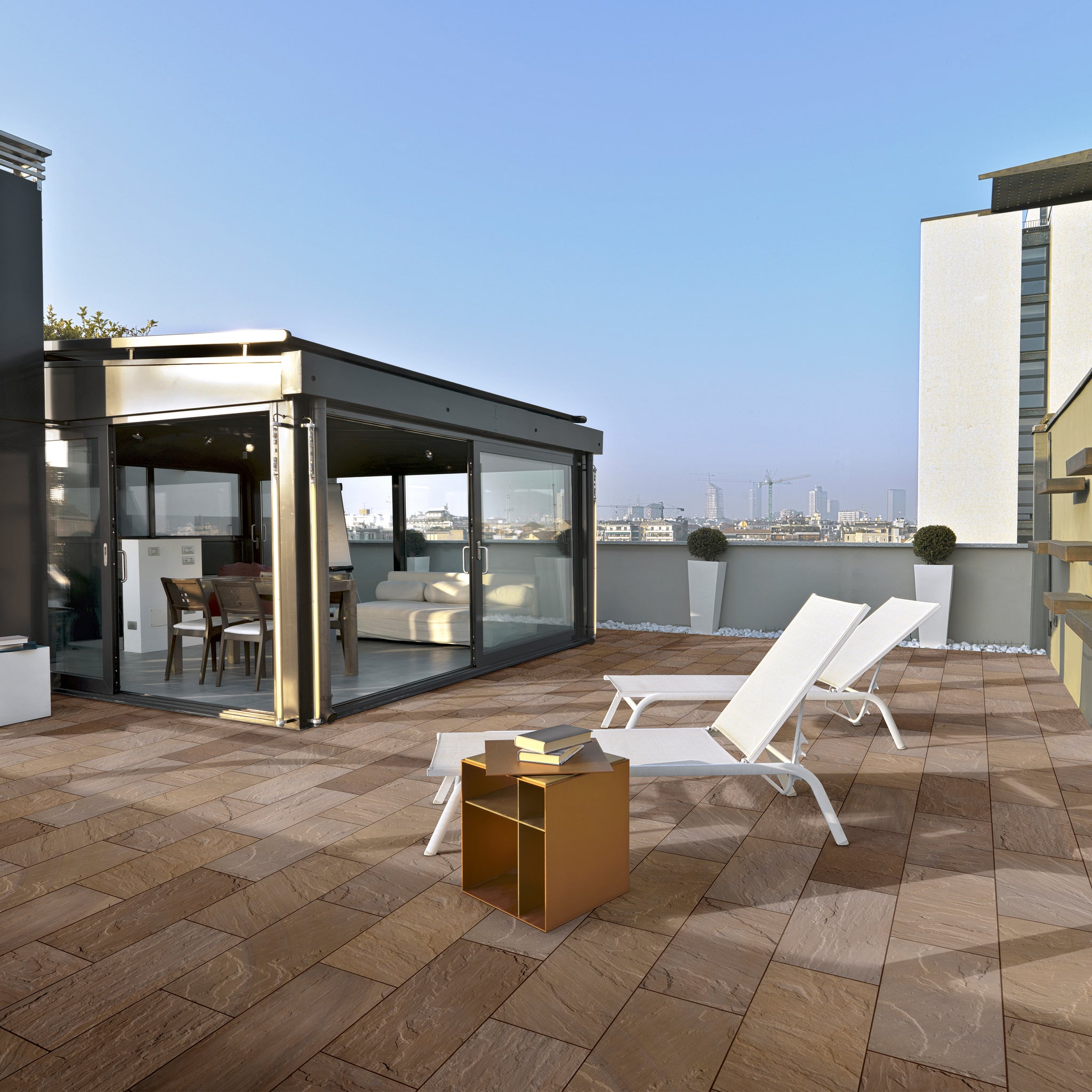 Sunset Buff Sandstone Paving - Indian Natural Stone