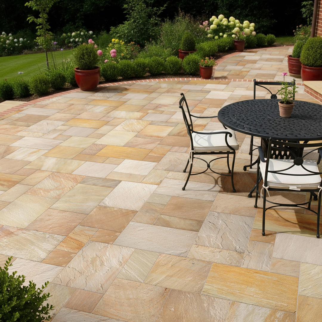 Desert Buff Project Pack - Natural Stone Paving Slabs