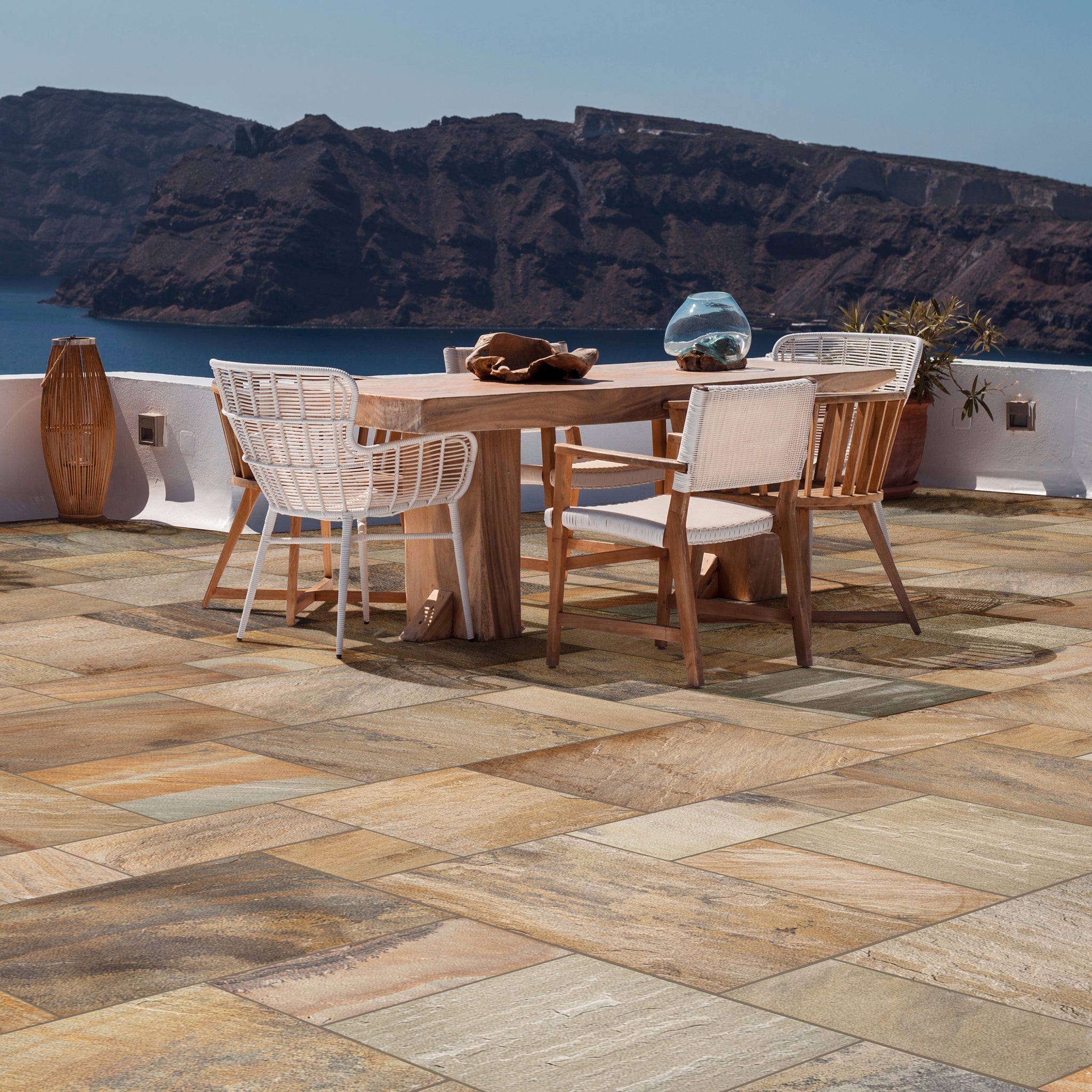 Sedona Rustic Sandstone Paving - Indian Natural Stone